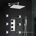 High Performance Price Transparency Brass Rain Shower Set